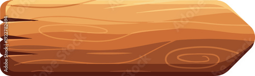 Close-up illustration of wooden planks with visible grain on a white background