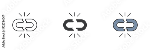 weakness icon. Symbol sign for mobile concept and web design. Vector icon, Vector graphics