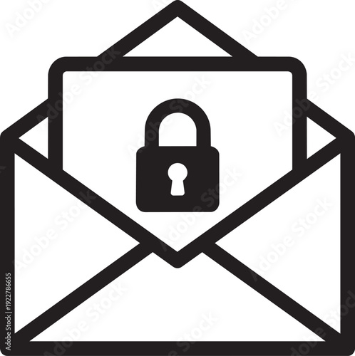 Open black box with a grey gear icon, symbolizing logistics, manufacturing, and product assembly.