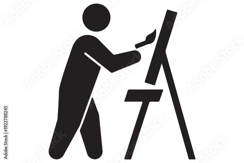Minimalist Painter Icon