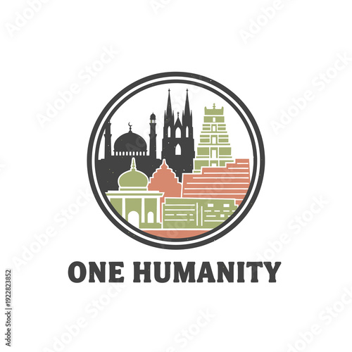 Wallpaper Mural Interfaith Global Religious Unity Skyline Emblem Torontodigital.ca