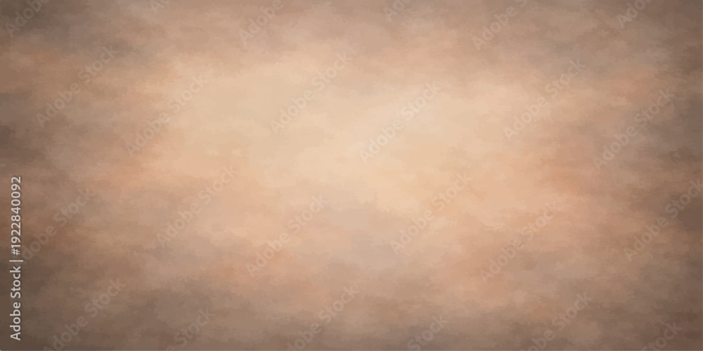 Fototapeta premium Aged brown parchment with a stained grunge texture and worn vintage pattern creates an antique blank paper backdrop for retro design