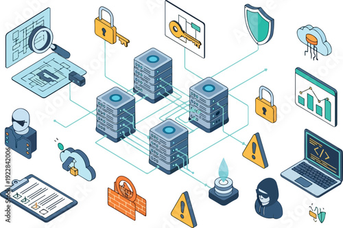 Secure Data Storage and Protection Measures in a Modern Digital Environment from a Top-Down Viewpoint
