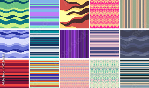 Abstract striped wallpaper featuring modern color harmony, clean geometry, and engaging visual flow for digital backgrounds.