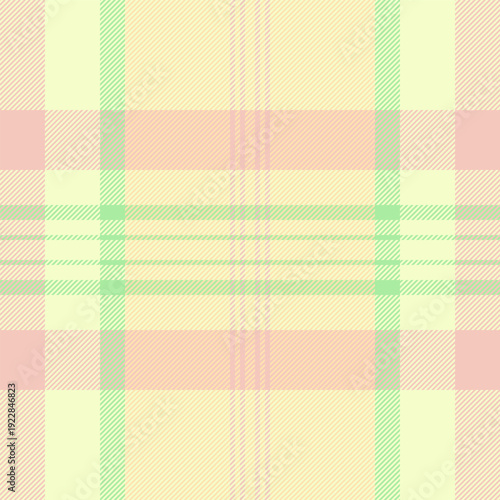 Sketching plaid pattern vector, 1970s textile fabric tartan. Latin background texture check seamless in light and moccasin colors.