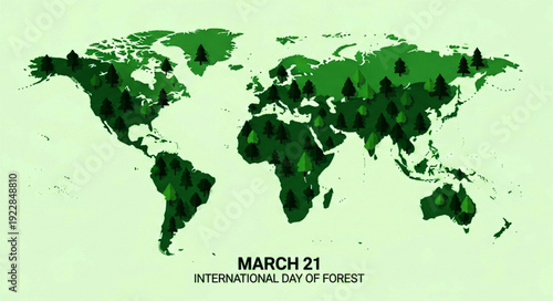International Day of Forest Celebrating Trees and Forests Worldwide on March 21st with Eco-conscious Awareness