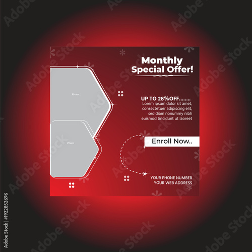 Social Media post design template