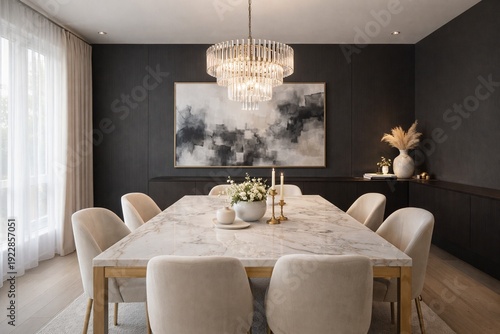elegant dining room