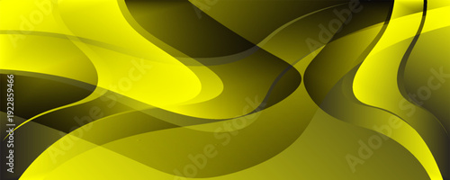 Yellow abstract background with monochrome halftone background. can use for poster, business banner, flyer, advertisement, brochure, catalog, web, site, website, presentation, book cover backgrounds