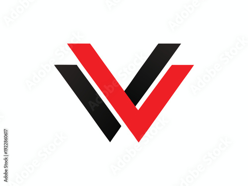Free Download Abstract V Initial Business Logo Design - GFXLoad