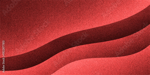 A luxurious red and white silk satin fabric background features a textured textile pattern with a soft velvet surface design perfect for a Valentine wallpaper backdrop or vintage cloth material