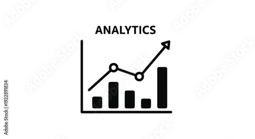 Social Media Planner minimal abstract art vector