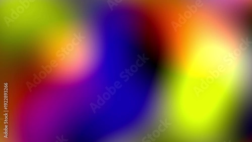 Wallpaper Mural Colorful Organic Light Leaks. 4k Animation Torontodigital.ca