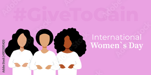 Give to Gain campaign pose.