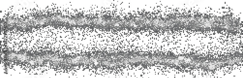 Abstract pattern of black dots fading into transparency, creating textured background for graphic design projects and digital art.