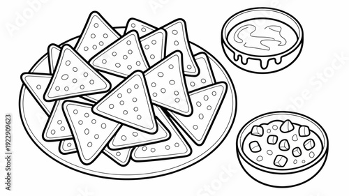 Broken ceramic plate pieces with shards scattered on white surface vector illustration minimalist design tableware damage concept