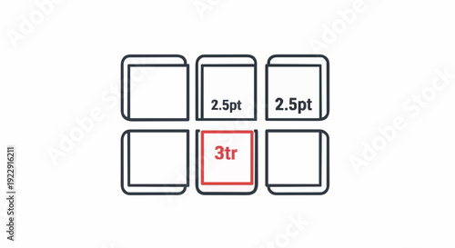 A circular arrow graphic with the number 270 inside, symbolizing a process, rotation, or degree measurement in a clean, modern design for digital or print use