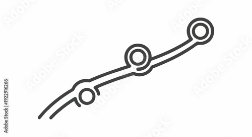 A circular arrow graphic with the number 270 inside, symbolizing a process, rotation, or degree measurement in a clean, modern design for digital or print use