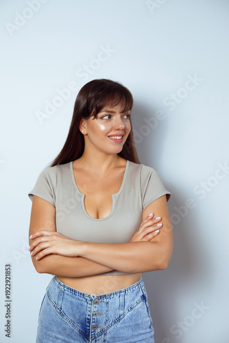 Young Woman with Confident Expression
