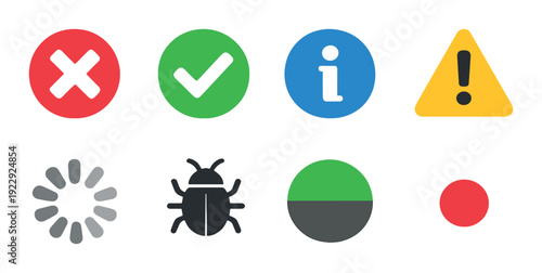 Status and system icons on blurred gradient background