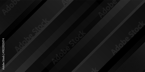 Black and grey combination elegant shapes. Premium grey gradient graphic design