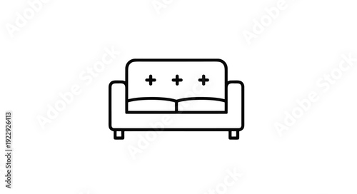 Minimalist Sofa Icon