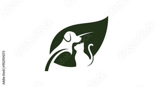 Pet Care and Nature Logo