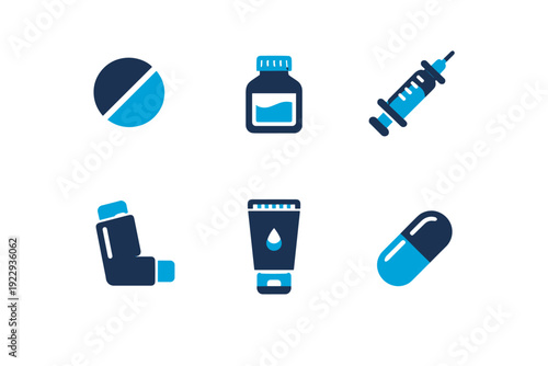 Image liquid supplement text vector syringe injection simple clean vitamin topical generation