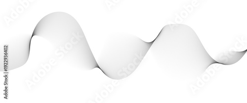 Modern Clean White Fluid Wave Texture with Smooth Transparent Layers and Minimal Aesthetic Background.