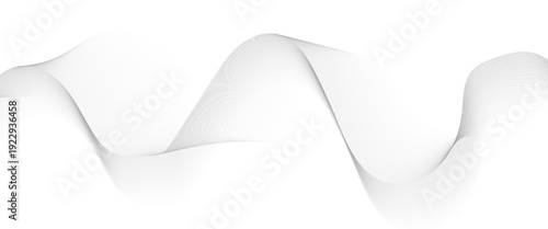 Modern Clean White Fluid Wave Texture with Smooth Transparent Layers and Minimal Aesthetic Background.