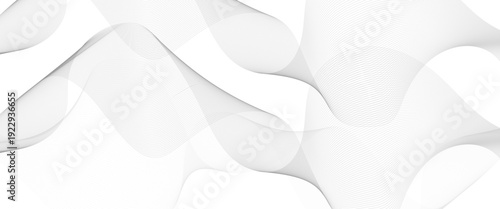 Modern Clean White Fluid Wave Texture with Smooth Transparent Layers and Minimal Aesthetic Background.