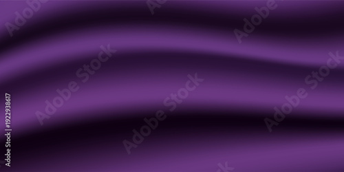 Black red purple silk satin background. Copy space for text or product. Wavy soft folds on shiny fabric. Luxurious magenta background. Valentine,Christmas, Anniversary,Black Friday.Web banner.Top view