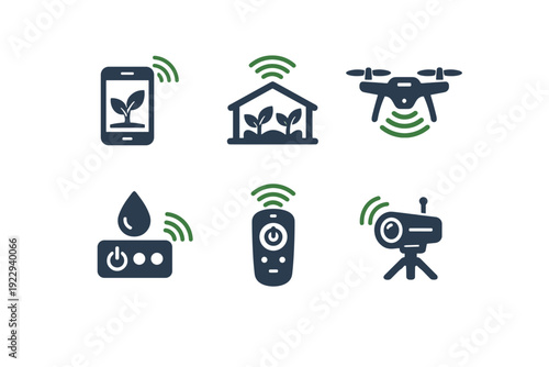 App icon labels no numbers vector remote smart background simple generation image