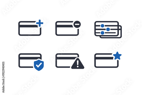 Plus new no generation card simple settings background white icon vector alert