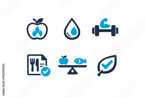 Drop generation vector log no apple white letters simple icon numbers intake