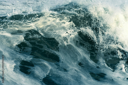 water wave background,Wave on a rough sea