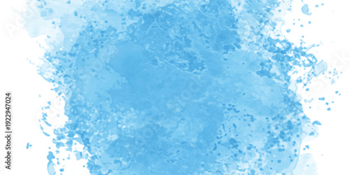 blue water background, Light Blue Watercolor Splash Abstract Background.