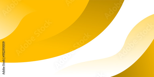 Abstract yellow and white background wavy. modern template design. vector illustration	