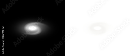 White festive star sparkle glow.