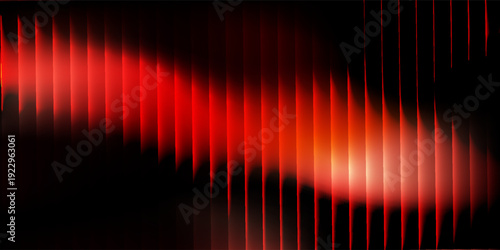 Modern 3d rendering of red abstract glass background abstract