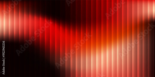 Abstract 3d rendering of red abstract glass background vector abstract