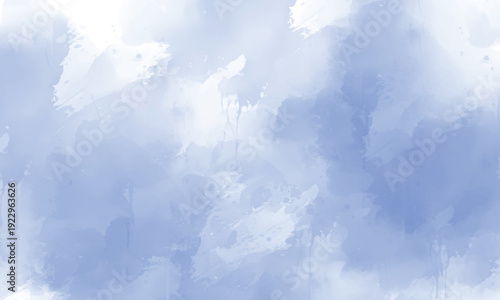 Soft artistic splash background with blended watercolor depth