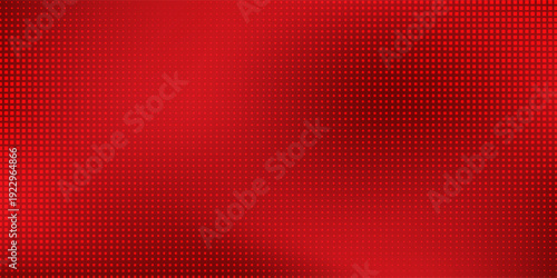 Art red gradient background light and shadow on the backdrop with dimensions hot tone wall with intense art simple design