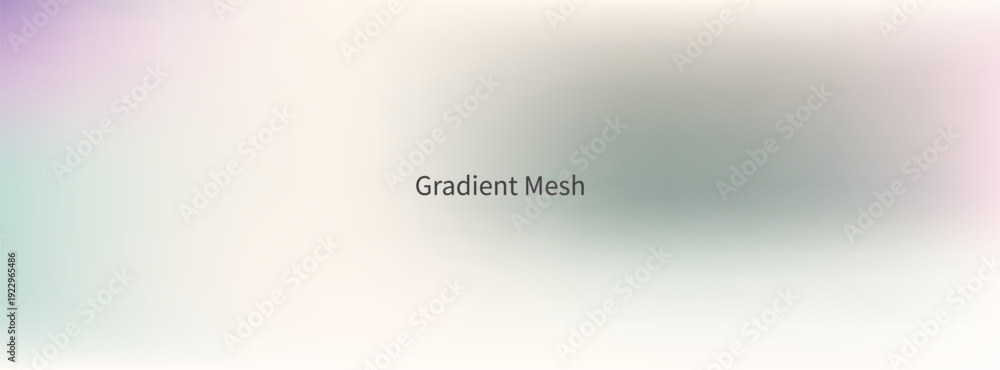 Fototapeta premium Minimalist Lavender and Soft Gray Vector Background with Smooth Gradient Mesh, Airy Blurry Texture for Modern Wellness Web Banner and Luxury Header.