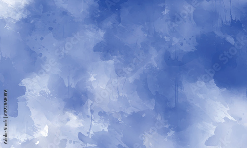 Modern paint splash illustration with blended artistic strokes