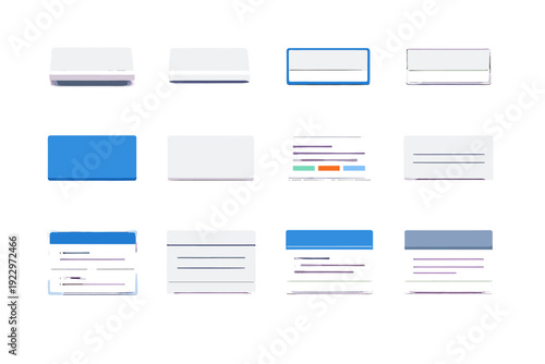 Emphasized simple generation collapsed image background vector expanded icon revealed flat card