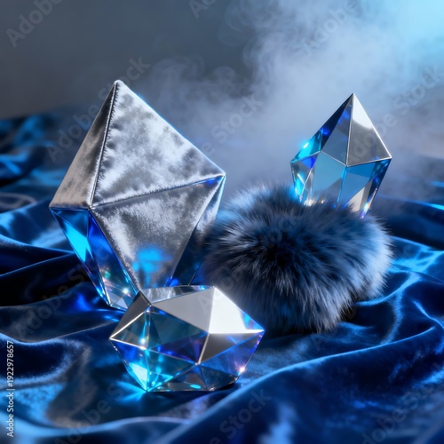 Velvet and Light: Metallic Caustic Geometry