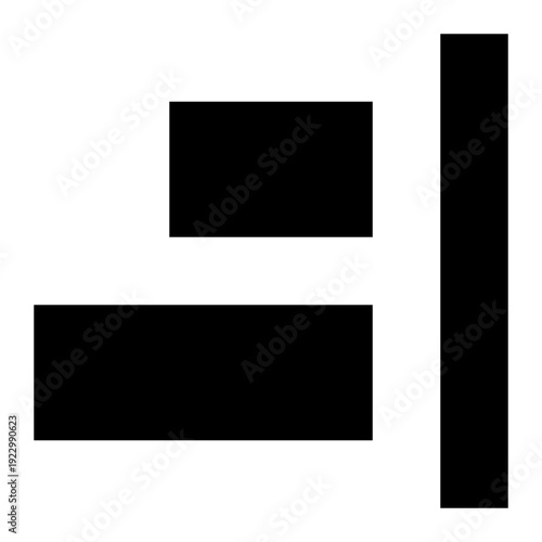 Abstract geometric shapes in a minimalistic design