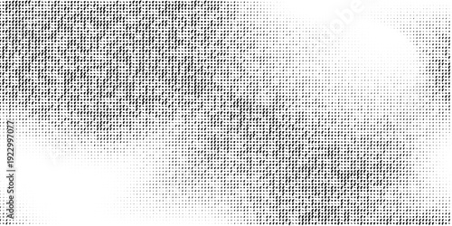 Black White Halftone Dot Gradient Texture Background, Vintage Comic Noise Pattern for Poster Banner Print Design Modern Graphic Artwork