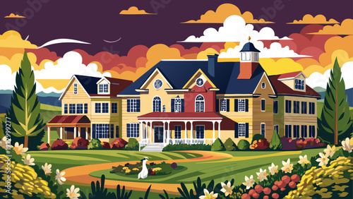 Very beautiful The Inn at Little Washington blends culinary artistry, countryside romance, and refined boutique elegance in Virginia, USA.
